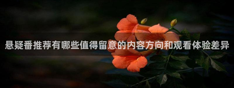 2026汗汗漫画：悬疑番推荐有哪些值得留意的内容方向和观看体验差异配图